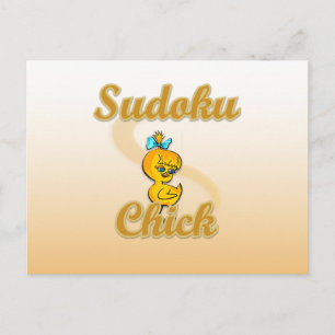 Postal Sudoku Chick