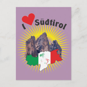 Postal Südtirol - Alto Adige - Italien - Italia Postkarte