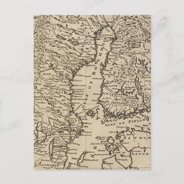 Postal Suecia (Anverso)