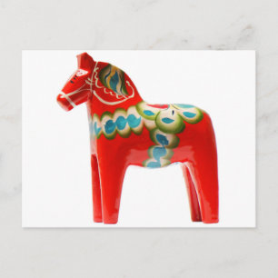 Postal Suecia Dala Horse