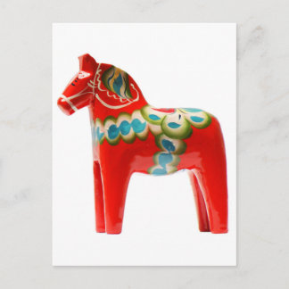 Postal Suecia Dala Horse