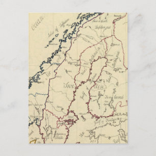 Postal Suecia, Dinamarca, Noruega 2