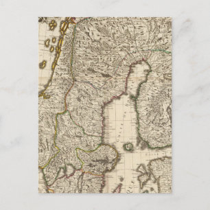 Postal Suecia, Noruega, Europa 2
