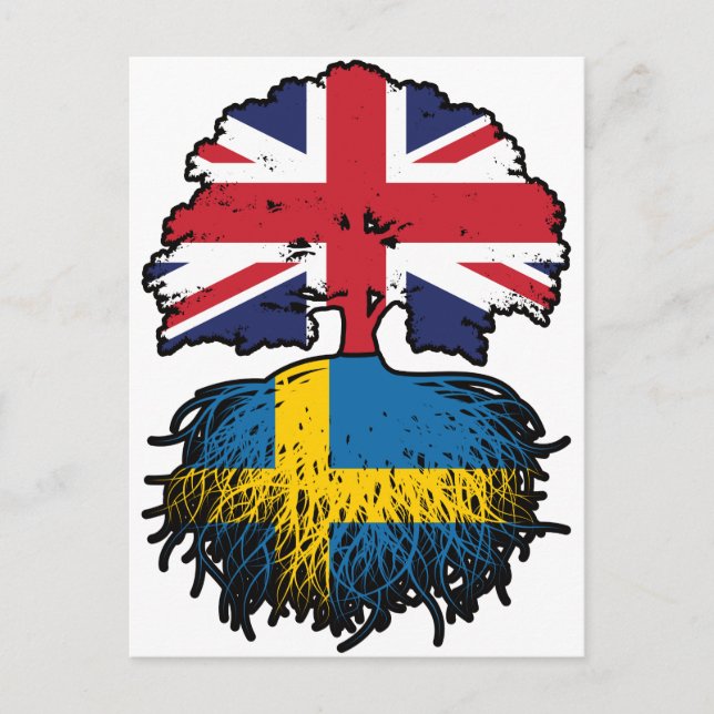 Postal Suecia Reino Unido Reino Unido Reino Unido Reino U (Anverso)