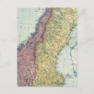 Postal Suecia y Noruega 5