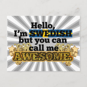 Postal Sueco, pero llámame alucinante