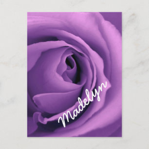 Postal SUEET PURPLE DREAMS Rosa Versión 023A
