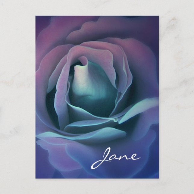Postal SUEET PURPLE DREAMS Rosa Versión 037A (Anverso)