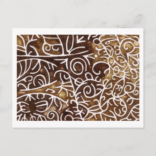 Postal Sueño Africano (Anverso)