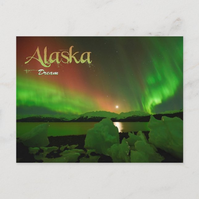 Postal Sueño Alaska (Anverso)