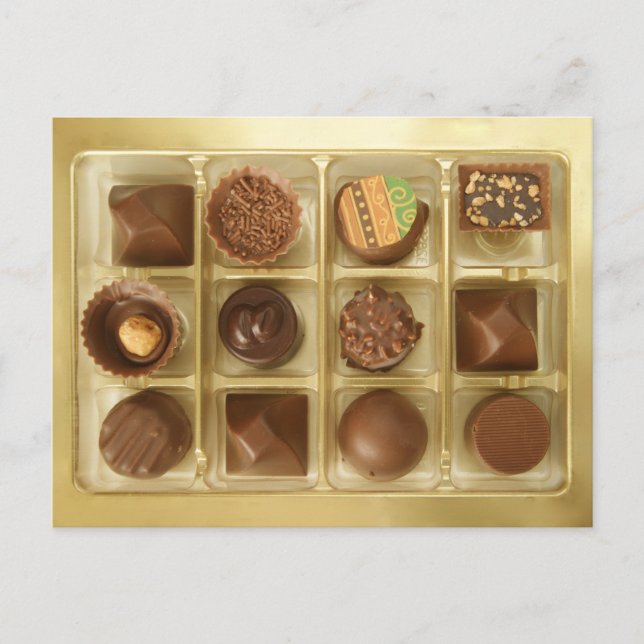 Postal sueño chocoholístico (Anverso)
