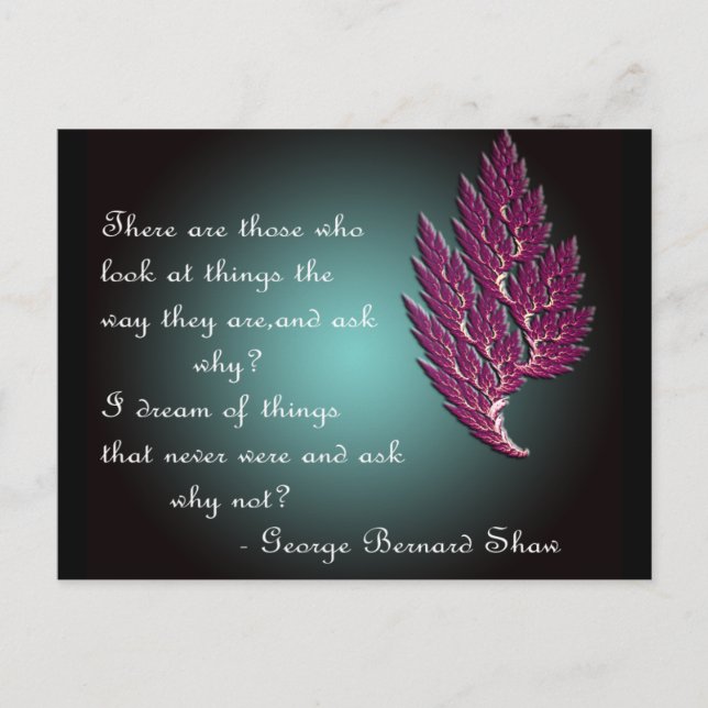 Postal ¡Sueño con lo imposible! (Anverso)