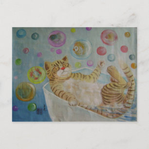 Postal sueño de burbuja