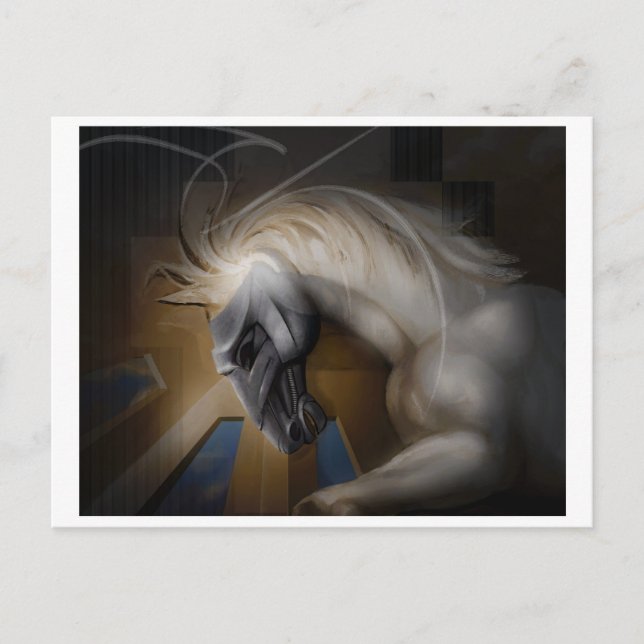 Postal Sueño de caballo (Anverso)