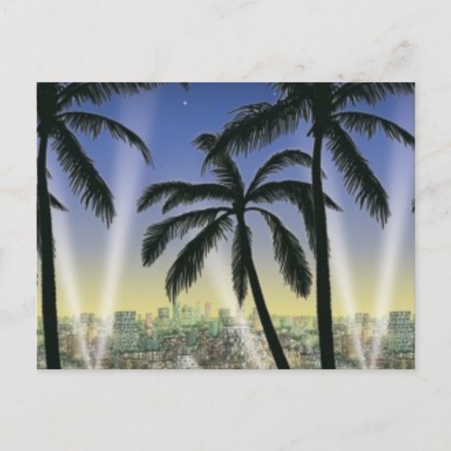 Postal Sueño de Hollywood (Anverso)