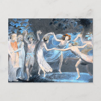 Postal Sueño de la noche del verano medio, William Blake