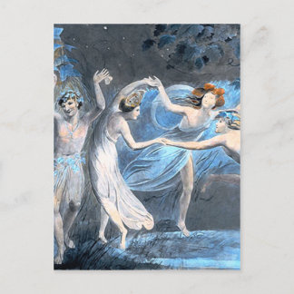Postal Sueño de la noche del verano medio, William Blake