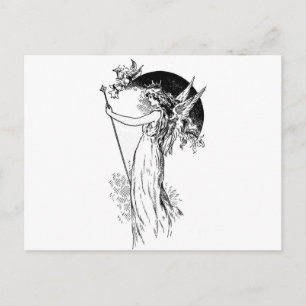 Postal Sueño de las noches de verano