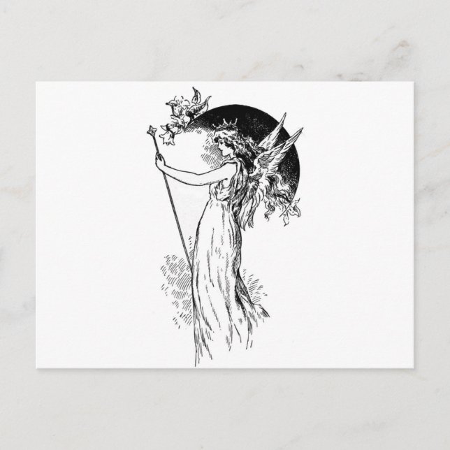 Postal Sueño de las noches de verano (Anverso)