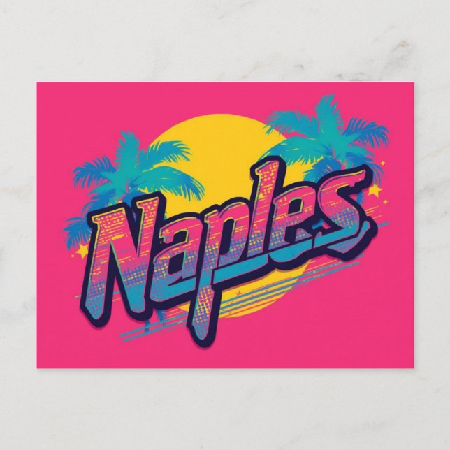 Postal sueño de Nápoles (Anverso)