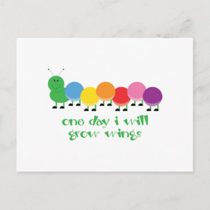 Postal Sueño de oruga