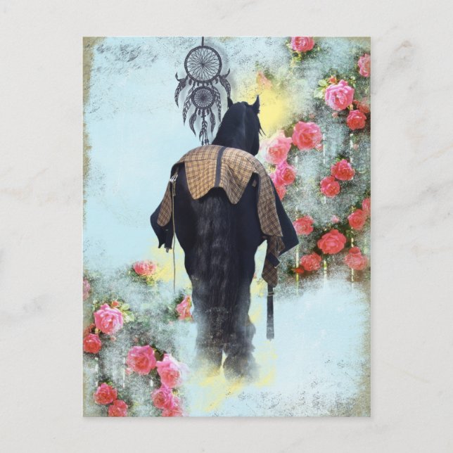 Postal Sueño De Rosas - Postcard (Anverso)