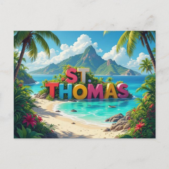 Postal Sueño de Santo Tomás (Anverso)