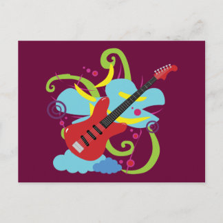Postal Sueño de Solo de Guitarra