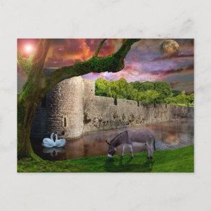 Postal Sueño de una noche de verano.