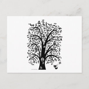 Postal Sueño del gato