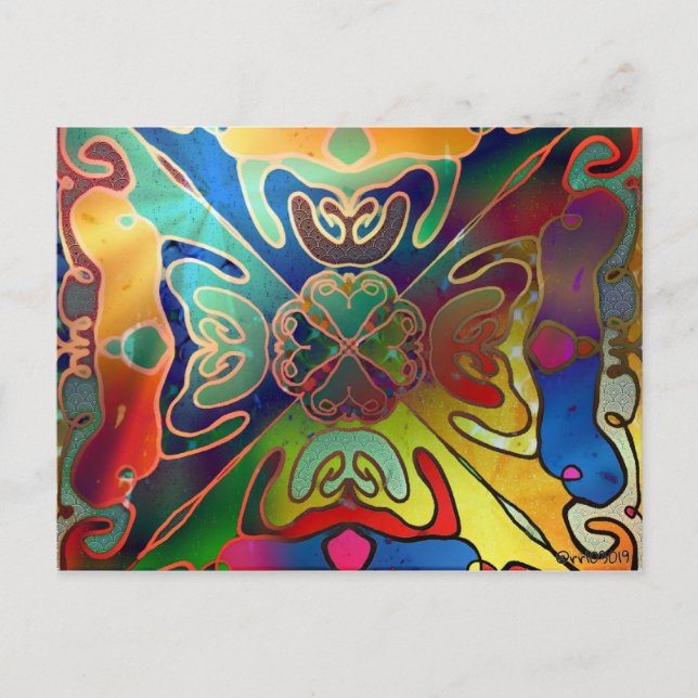 Postal Sueño irlandés (Anverso)