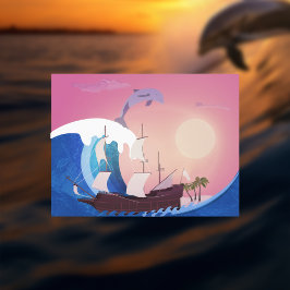 Postal Sueño Náutico