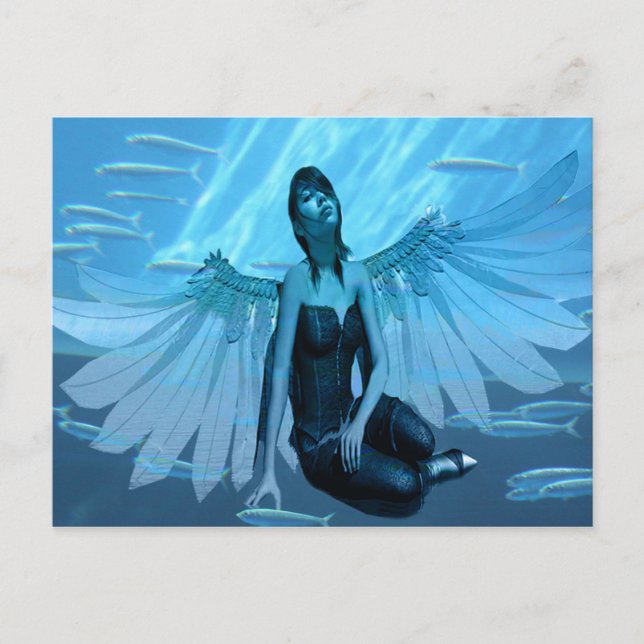 Postal Sueño oceánico (Anverso)