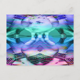 Postal Sueño reflexivo