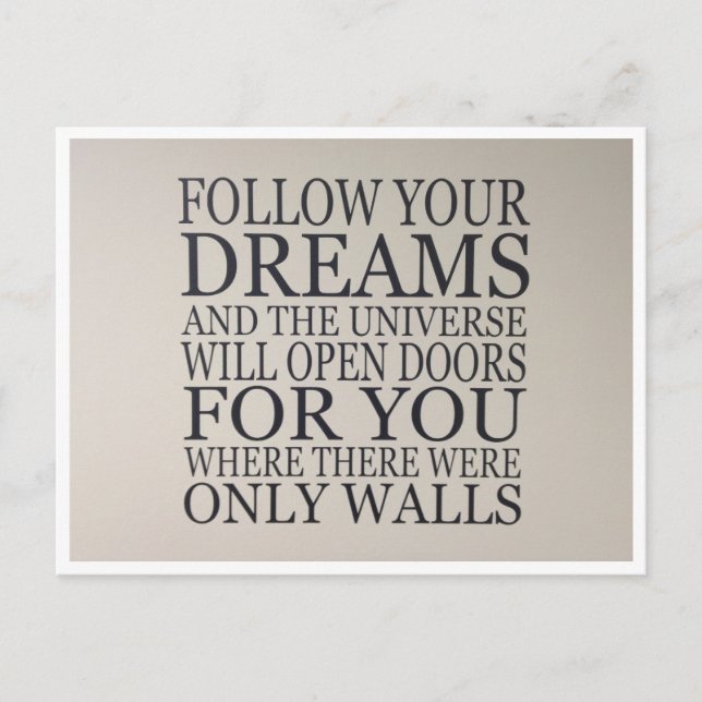 Postal sueños (Anverso)