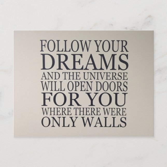 Postal sueños (Anverso)