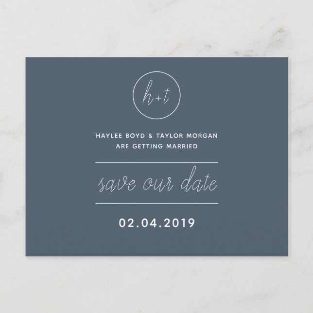 Postal Sueños azules