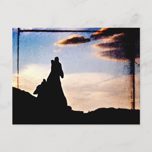 Postal Sueños de atardecer (Anverso)