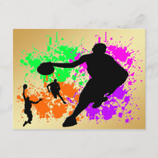 Postal Sueños de baloncesto