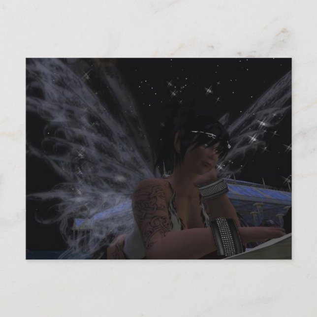 Postal Sueños de hadas (Anverso)