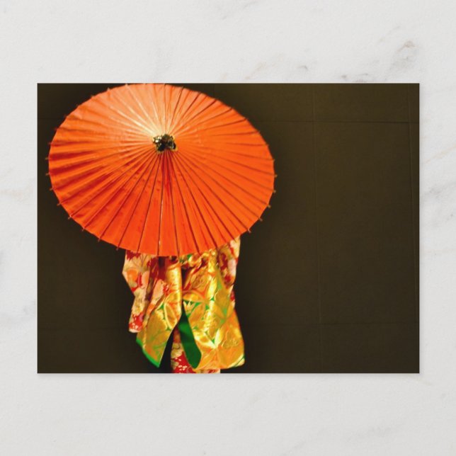 Postal Sueños de Kimono 1 (Anverso)