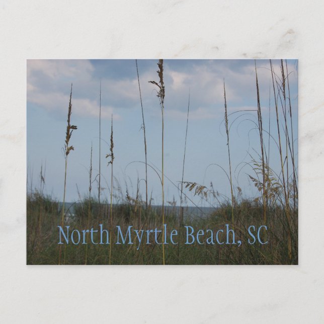 Postal Sueños de la costa - North Myrtle Beach, SC (Anverso)