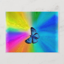 Postal sueños de mariposa