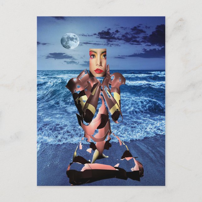 Postal Sueños surrealistas (Anverso)