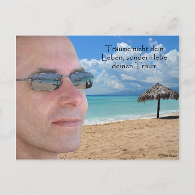 POSTAL SUEÑOS VIDA (Anverso)