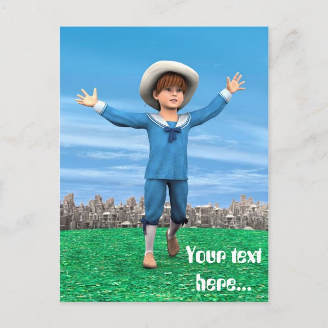 Postal Sueños Vintage (Anverso)