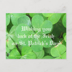 Postal Suerte De Los Irlandeses