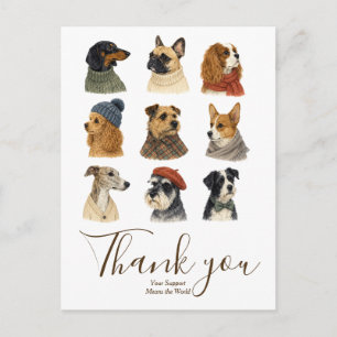 Postal Suéteres para Amantes de Perros Acogedores