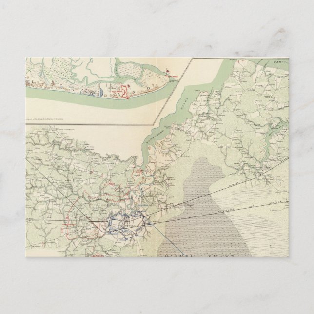 Postal Suffolk y alrededores (Anverso)