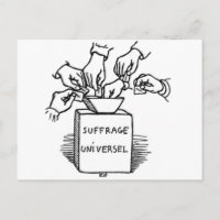 sufragio universal por Felix Vallotton